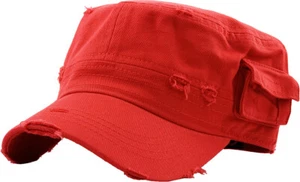 Military Hat Army Cadet Patrol Castro Cap Men Women Golf Driving Summer Castro - Picture 1 of 43