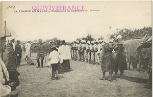 CPL117 - Morocco - Casablanca - Funerals Cdt Provost - Legion Etrangere - Picture 1 of 2