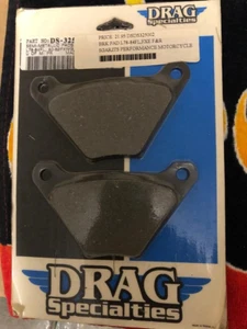 NOS Genuine Drag Specialties, Semi-Metallic Brake Pads #DS-325002 Harley - Picture 1 of 1