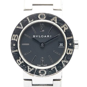 BVLGARI Bulgari Bulgari Watches BB23Stainless Steel Quartz black dial 【Used】 - Picture 1 of 9