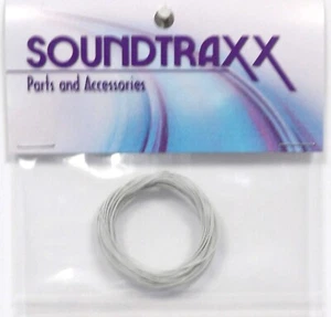 Cable súper flexible SoundTraxx 810146 blanco 30 AWG 10' 3,1 m de largo - Imagen 1 de 3