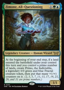 *MtG: 4x ZIMONE, ALL-QUESTIONING - Duskmourn Rare - magicman-europe* - Bild 1 von 1