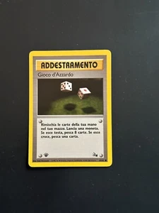 Pokemon Gioco d'Azzardo Prima EdIzIone Addestramento Fossil ITA 60/62 Comune - Imagen 1 de 9