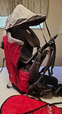 Backpack CarrierPhil & Teds Child Baby  Escape Red & Gray SEE PICTURES & DESCRIP