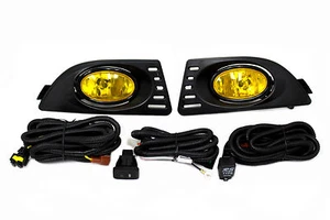 Kit de luces antiniebla amarillas para Acura RSX DC5 JDM 05-06 + arnés + base de interruptor tipo S - Imagen 1 de 1