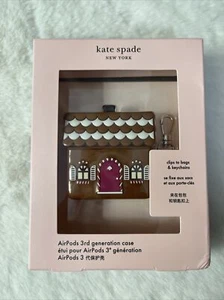 Étui AirPods Kate Spade pain d'épice 3e génération neuf avec étiquettes - Photo 1 sur 3