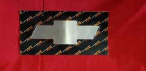 94-97 CHEVY S10 S-10 BLAZER TRUCK BILLET ALUMINUM BOWTIE FRONT GRILL EMBLEM BRUS - Picture 1 of 6