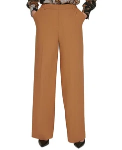 Calvin Klein Women's High Waist Pants Brown SZ 8 - Picture 1 of 7