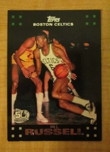 2007-08 Topps 50th Anniversary Bill Russell #6 Boston Celtics - Picture 1 of 2