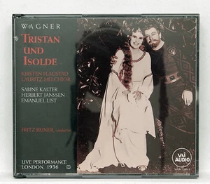 REINER, FLAGSTAD, MELCHIOR ⸺ WAGNER Tristan und Isolde ⸺ VAI AUDIO 3xCDs NM - Picture 1 of 2