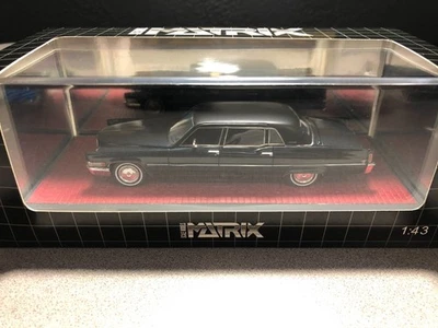 Matrix 1/43 1970 Cadillac Fleetwood 75 limusina azul Foto 1 de 4