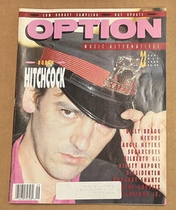 OPTION Magazine '88; ROBYN HITCHCOCK on Cover  - Billy Bragg, Mekons, Sugarcubes - Bild 1 von 1