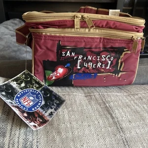 NFL San Francisco 49ers - 6pk Cooler - Lunch Bag, New (10" x 8" x 7") - Picture 1 of 11