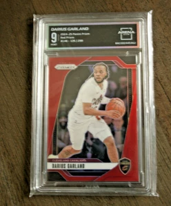 Darius Garland - 2024-25 Panini Red Ruby Prizm #146 - /299 Arena 9.0, (PSA) - Picture 1 of 3