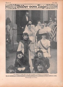 Introduzione contessa Stolberg-Wernigerode badessa monastero Drübeck - 1908 ~21 x 29 cm - Foto 1 di 1