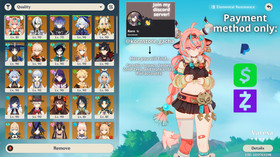 Genshin Impact AR 60 America - Furina - Flins - Hu Tao - Varessa - Arlecchino