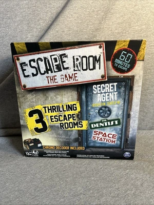 Escape Room The Game - 3 Rooms - Secret Agent, Dentist, Space Station - Image 1 of 3