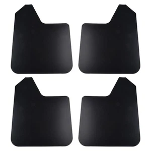 For Car SUV Truck Mud Flaps Mudguards Splash Guards Black PP+TPO Plastic - Picture 1 of 21