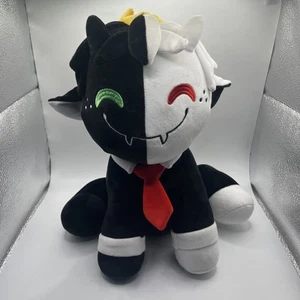 Yootooz Ranboo Sit Plushie Black and White 33cm Collectable NWT - Bild 1 von 9