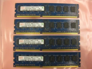 SK HYNIX 16GB ( 4x4GB ) 2Rx8 PC3-10600U  DDR3 DESKTOP Memory RAM - Picture 1 of 9