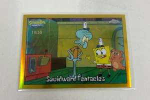 SQUIDWARD TENTACLES GOLD /50 TOPPPS CHROME SPONGEBOB 25TH ANNIVERSARY TCG CARD - Bild 1 von 2