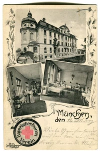Postal Munich, Asociación Bávara de Mujeres alrededor de 1906 - Imagen 1 de 2