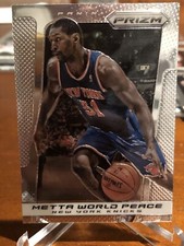2013-14 Panini Prizm Base- Metta World Peace #47 New York Knicks