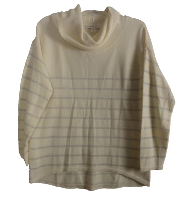 Suéter COLDWATER CREEK marfim tamanho pequeno 8 - Imagem 1 de 4