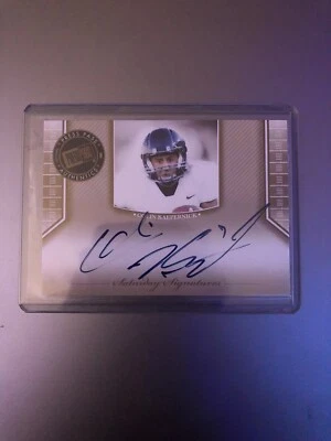2011 Press Pass Colin Kaepernick Auto Card SS-CK - Image 1 of 2