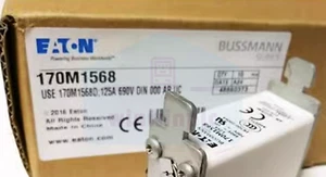 Neu 1 Stück Bussmann 170M1568 Sicherung 125A 690VAC kostenloser Versand schnelle Lieferung - Bild 1 von 2
