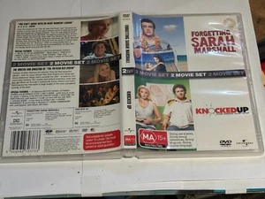 FORGETTING SARAH MARSHALL + KNOCKED UP (2-DISC) (DVD , MA 15+) - Picture 1 of 4
