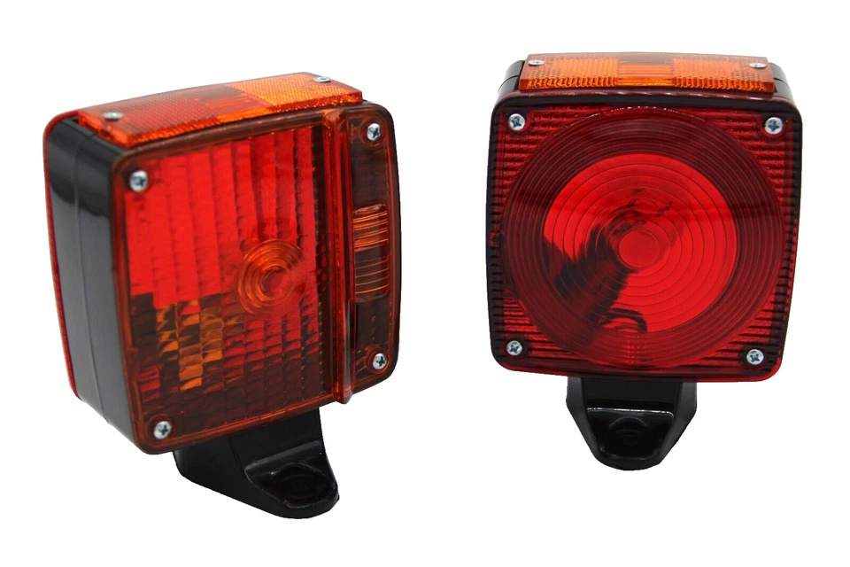 Fits Chevrolet/GMC C70 B60 Black Med Duty Turn Signal Set - Image 1 of 4