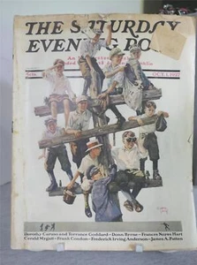 Full Issue October 1, 1927 Eugene Iverd Cover Saturday Evening Post Magazine - Picture 1 of 9