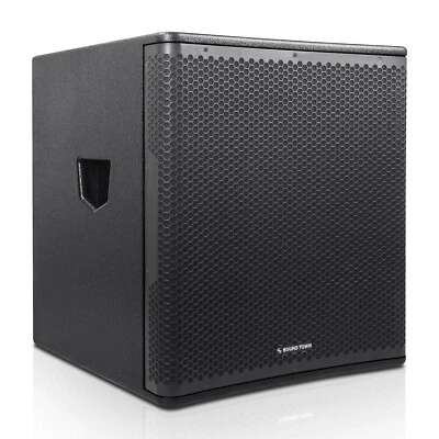 Sound Town 18" 1600W Powered PA Subwoofer w/ Class-D, LPF, DSP (OBERON-18SPW) - Image 1 of 4