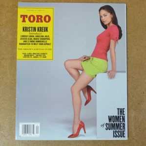 T0R0 MAGAZINE 2005 SMALLVILLE Kristin Kreuk Cobie Smulders Evangeline Lilly - Picture 1 of 8