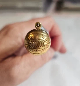 Vintage 1937 10 Karat Gold Filled YG Basketball Charm 2,8g  - Bild 1 von 14