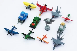 Planes Birthday Cake Toppers 2"X 3-1/2" ( 12- pc Set ) - Picture 1 of 2