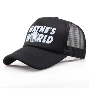 Sombrero Wayne’s World - Ajustable, Calidad Premium, Transpirable, Diseño de Película Icónico - Imagen 1 de 19