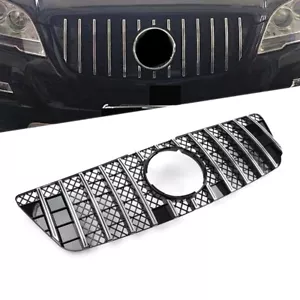 GTR Style Front Bumper Hood Diamond Grille For Benz ML Class W164 2009-2012 - Foto 1 di 15