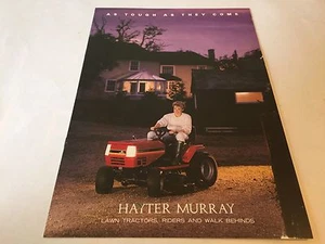 HAYTER Murray Lawn Tractors & Riders Original 1991 Vintage Sales Brochure - Picture 1 of 4