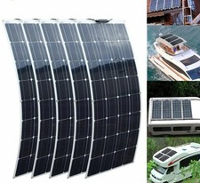 Monocrystalline Silicon Solar Panel 100W 700V DC Power Energy Camping Tools Kits