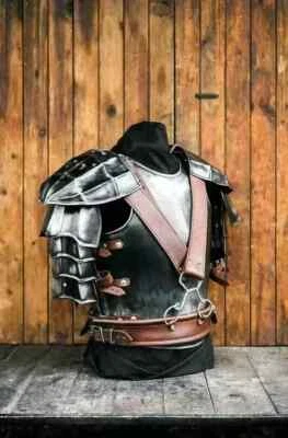 Medieval Guts Berserk Full Suit Of Armor LARP Blackened Full Suit Cosplay - Image 1 of 4