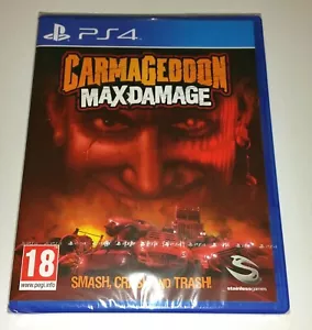 Carmageddon Max Damage PS4 neu versiegelt UK PAL Racing Rage Spiel Sony PlayStation 4 - Bild 1 von 1