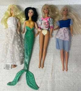 4 Puppen 2 Mattel und 2 Disney - Bild 1 von 7