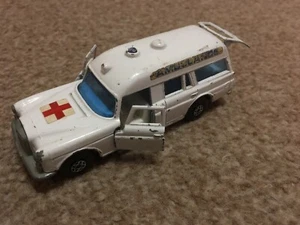 Matchbox Superkings K63 Mercedes Benz Car - Binz Ambulance - Picture 1 of 12