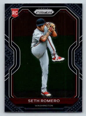 2021 Panini Prizm #227 Seth Romero RC (ref 188367) - Image 1 of 2