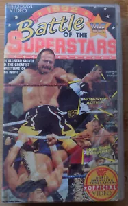1992 Battle of the WWF Superstars - Cut Box in Plastic Case VHS - Picture 1 of 3