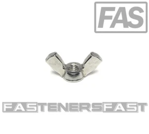(10) 10-32 Edelstahl Flügelmutter #10-32 Schmetterlingsmutter Feingewinde (10 Stck.) - Bild 1 von 4
