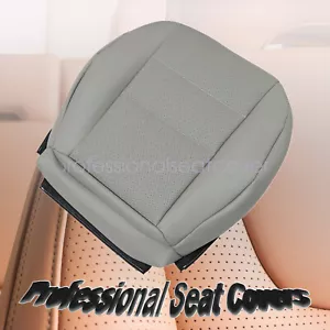 For 2008-2015 Mercedes Benz GLK350 Front Driver Leather Bottom Seat Cover Gray - Picture 1 of 16