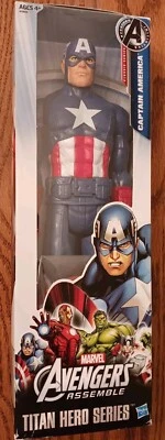 Avengers Assemble Titan Hero Series - Captain America 12” Action Figure - Image 1 of 4